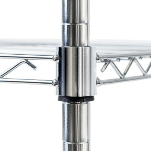 Armadio in tessuto Stand appendiabiti con ripiano superiore e alla base su ruote con protezione antipolvere in tessuto H150 x L75 x P45 cm