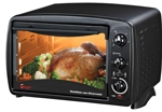 ELECTRIC OVEN 28 LITRERS WITH CONVECTION , ROASTING JACK AND CHESTROLLER 