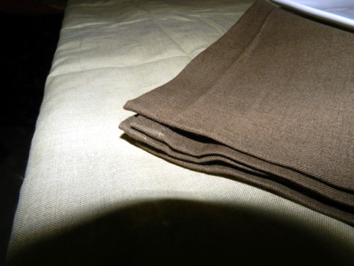 Tovaglia Cotone beige Tinta Unita