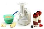 Robot 3 in 1 Dietetico Multifunzione Tritaverdure Spremiagrumi Macchina per dessert