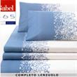 Completo Letto Lenzuola una piazza GABEL CASTOR 160 x 260 cm
