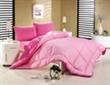 Piumone Matrimoniale Rosa MicroFibra 255x200cm