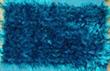 Tappeto Shaggy Pelo Lungo Azzurro