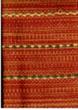 Tappeto Cotone BRIO 50x80 cm Arancio lavabile lavorato a mano