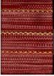 Tappeto Cotone BRIO 50x80 cm Rosso lavabile lavorato a mano