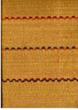Tappeto Cotone BRIO 50x80 cm Giallo lavabile lavorato a mano