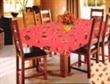 Tovaglia Natalizia Rettangolare 100% in Cotone 140x180cm N03