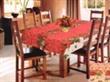 Tovaglia Natalizia Rettangolare 100% in Cotone 140x180cm N04