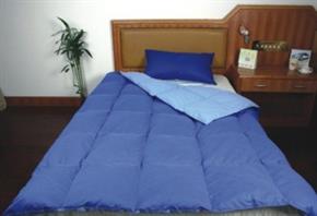 Trapunta BLU/AZZURRA Matrimoniale Piumino Piumone 100% piume d oca 260x260 cm