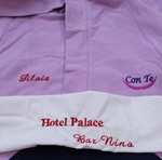 Accappatoio Microfibra Personalizzato con Ricamato per Hotel Alberghi Spa Club Associazioni