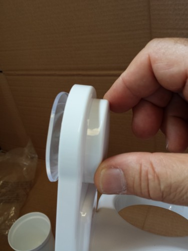 Porta Asciugacapelli Multifunzione In Alluminio Argento – Fissaggio A Parete Per Phon, Pettine E Spazzolini