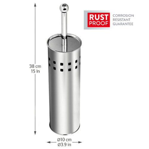 Scopino Bagno e Portascopino WC Scopino per WC in Acciaio Inossidabile e Resistente alla Ruggine