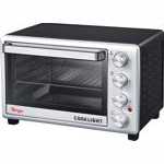 Forno Elettrico Ventilato con luce interna Girarrosto e CHESTROLLER per caldarroste 28 Litri 1600 WATT