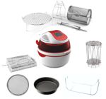Friggitrice senza Olio COMPLETA DI ACCESSORI AirFryer Automatica Forno Multifunzione Turbo Ventilato cottura ad aria senza grassi