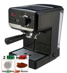 Macchina per Caffe Espresso e Cappuccino caffe in polvere e Cialde di carta Lussy