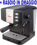 Macchina per Caffe Espresso SUPER CREMA e Cappuccino caffe in polvere Gran Bar