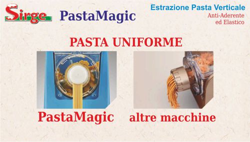 Macchina per pasta fresca Automatica impasta e crea PASTAMAGIC