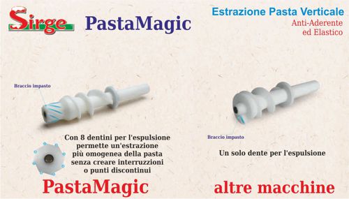 Macchina per pasta fresca Automatica impasta e crea PASTAMAGIC