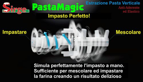 Macchina per pasta fresca Automatica impasta e crea PASTAMAGIC