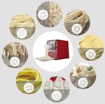 Confezione Trafile 35-36-37-38-39-40-41-42 per estrusione Orizzontale per PastaMagic Sirge