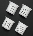 Confezione 4 Trafile per Macchina per la Pasta Sirge BUCATINI RADIATORI CONCHIGLIETTE GNOCCHI SARDI PastaMagic PastaRita
