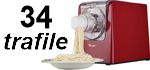 Sirge PASTAMAG34 Macchina per la Pasta 300 Watt 34 Trafile Estrazione Pasta VERTICALE NON ATTACCA Max 640gr di farina OMAGGIO KIT RAVIOLI