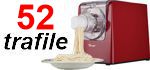 Sirge PASTAMAGIC-C Macchina per la Pasta 300 Watt 52Trafile Estrazione Pasta VERTICALE NON ATTACCA Max 640gr di farina OMAGGIO KIT RAVIOLI