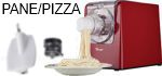 Impastatrice e Macchina per la Pasta 3 in 1 Pasta Pane Pizza 22 Trafile 1Kg 300Watt