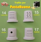 Confezione 4 trafile dalla 14 alla 17 per PastaBuona Sirge