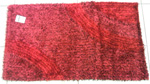 2 Tappeti Shaggy Rosso 60 x 105 cm