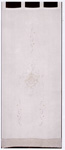 Tenda ricamata Claus 60 x 240 cm Coppia tendine