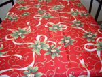 Tovaglia di Natale 140 x 180 cm tovaglia Natalizia rettangolare Tavolo Antimacchia Poliestere 03