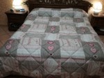 TRAPUNTA INVERNALE MATRIMONIALE DOUBLE FACE 250X260 CM PIUMONE 2 PIAZZE Anallergico MADE IN ITALY ZAM-CAM04D