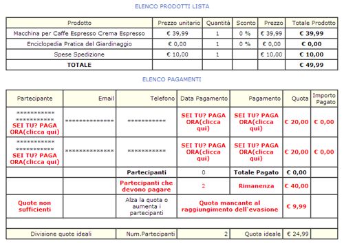 Lista Nozze