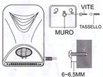 Asciugamani Automatico Elettrico ad aria calda FOTOCELLULA PARETE MURO 800W