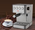 Macchina per Caffe Espresso e Cappuccino caffe in polvere e a Cialde di Carta Lussy con Pompa Italiana 15bar