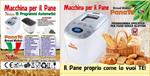 Macchina per Pane fresco fatto in Casa Automatica e Digitale impasta e cucina il pane con 15 programmi PANATE