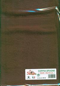Asciugamani Coppia Spugne 40x60cm e 60x110cm 450gr/mq SPUGNE06