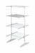 Stendino a TORRE MAXI Elettrico Riscaldante con 36 barre riscaldanti Stendibiancheria Asciugabianchieria Pieghevole 300 Watt Dim: 73(l) x 71(p) x 147(h) cm