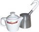 Caffettiera Moka 4 tazzine in fine porcellana certificata e decorata oro
