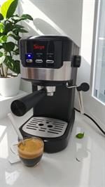 Macchina per Caffe Espresso e Cappuccino caffe in polvere Crema Expresso 15bar