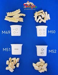 Confezione Trafile 49-50-51-52 Onde bucate Quadrettoni Denti di Drago Creste per PastaRita Sirge
