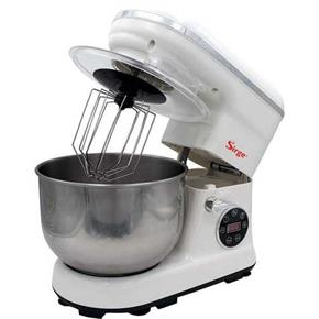 Impastatrice Planetaria Automatica 5L 1,9Kg con MOTORE POWER PLUS 1200W in DC e programma start e stop automatico - 3 fruste