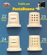 Confezione 4 trafile dalla 22 alla 25 per PastaBuona Sirge