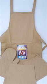 Set coordinato per cucina 100% cotone