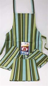 Set coordinato per cucina 100% cotone