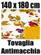Tovaglia antimacchia 140 x 180 cm 100% cotone idrorepellente 03