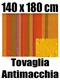 Tovaglia antimacchia 140 x 180 cm 100% cotone idrorepellente 10