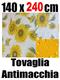 Tovaglia antimacchia 140 x 240 cm 100% cotone idrorepellente 01