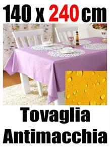 Tovaglia antimacchia 140 x 240 cm 100% cotone idrorepellente 07